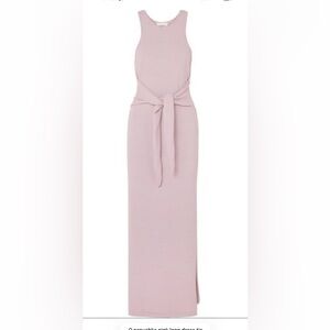 Elegant Pink Sleeveless Dress